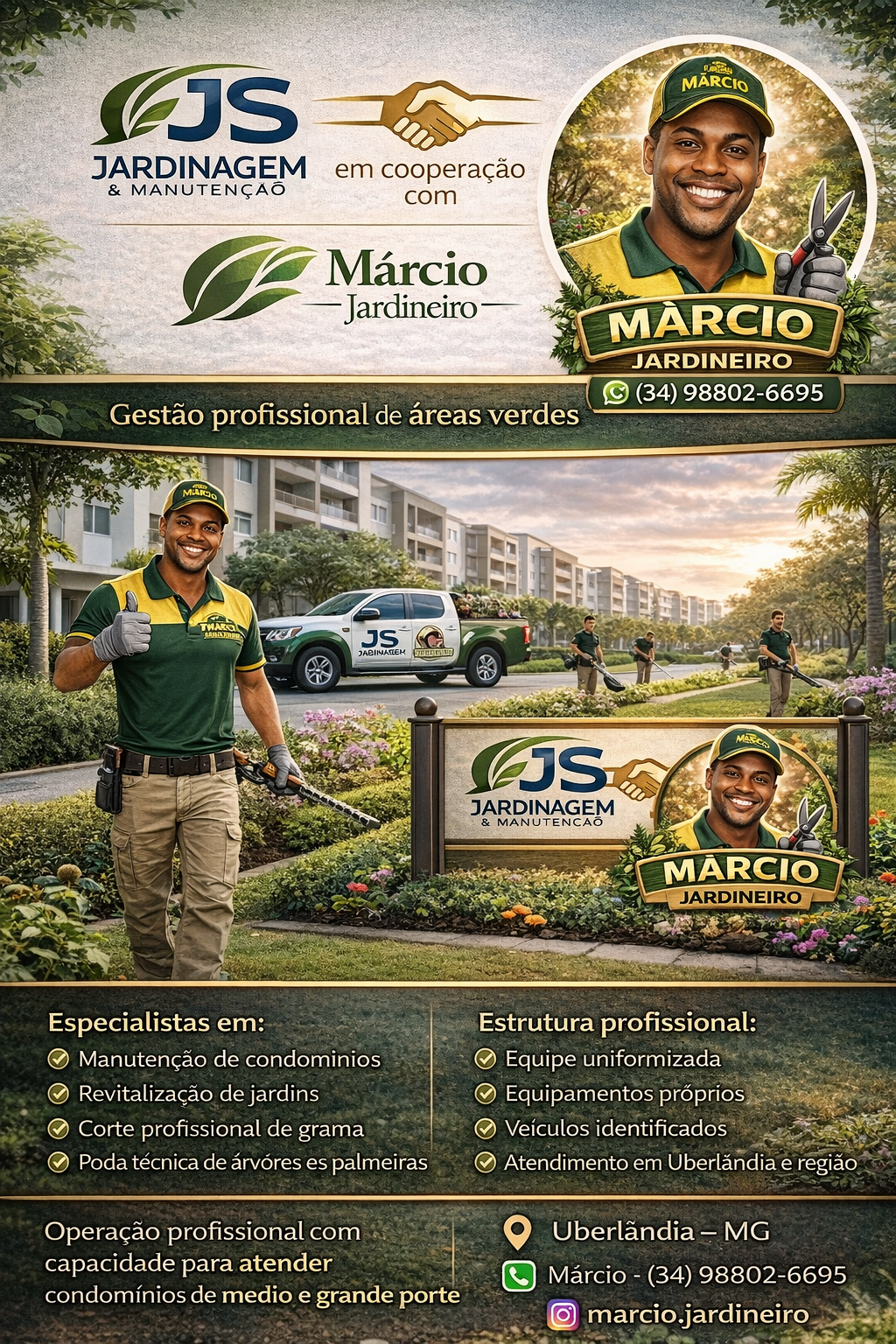 Flyer Marcio e JS